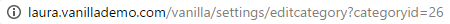 You can find the ID appended to the URL when editing in the dashboard, or in by adding .json to a category URL when navigating the community. This shows an example URL.