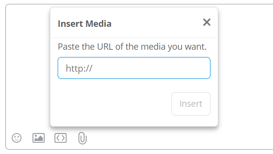 Embed menu