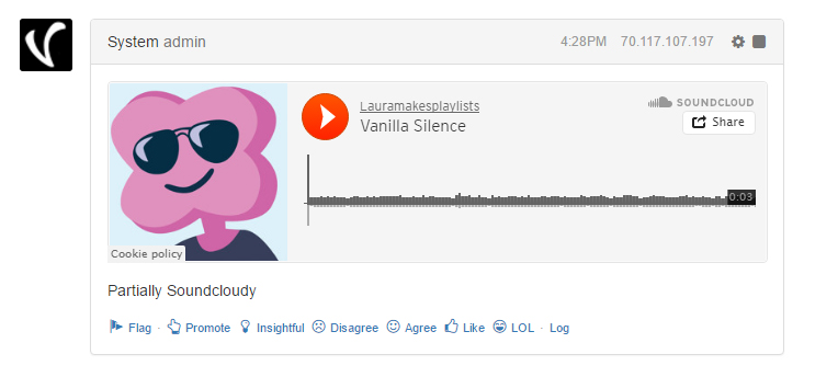 Some fly beats from SoundCloud, embedded.